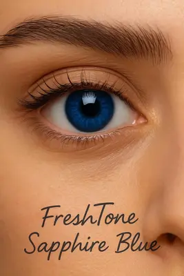 Freshtone Soft Cosmetic Monthly Lens (Sapphire Blue)