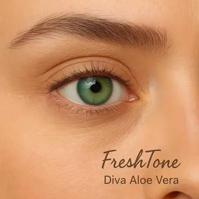 Freshtone Soft Cosmetic Monthly Lens (Diva Aloe Vera)