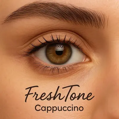 Freshtone Soft Cosmetic Monthly Lens (Cappuccino)