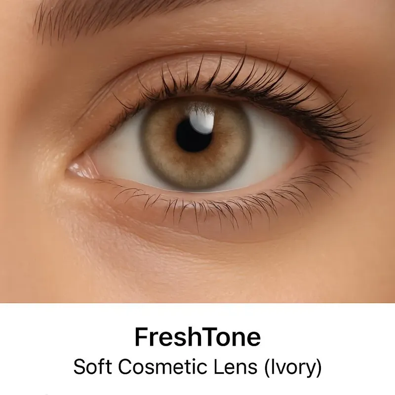 Freshtone Soft Cosmetic Lens (Ivory)