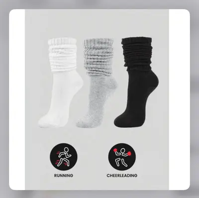 3 Pairs Women’s Knitted Pile Socks – Autumn/Winter Collection