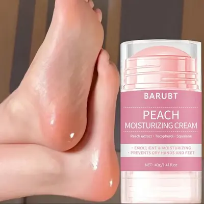 BARUBT Peach Foot Cream – Moisturizing & Repairing Dry, Cracked Feet