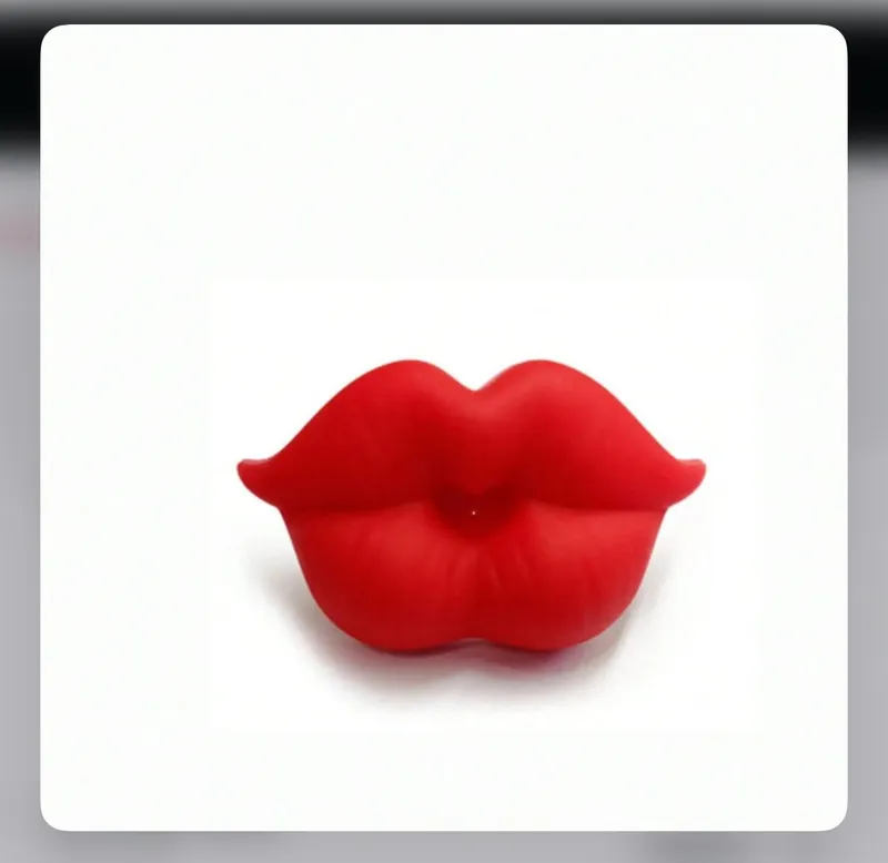 Funny Lip-Shaped Silicone Pacifier – Gag Gift or Cute Birthday Surprise