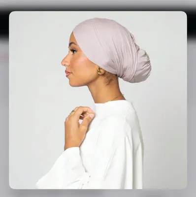 Soft Jersey Stretch Turban Scarf – Lightweight & Breathable Hijab