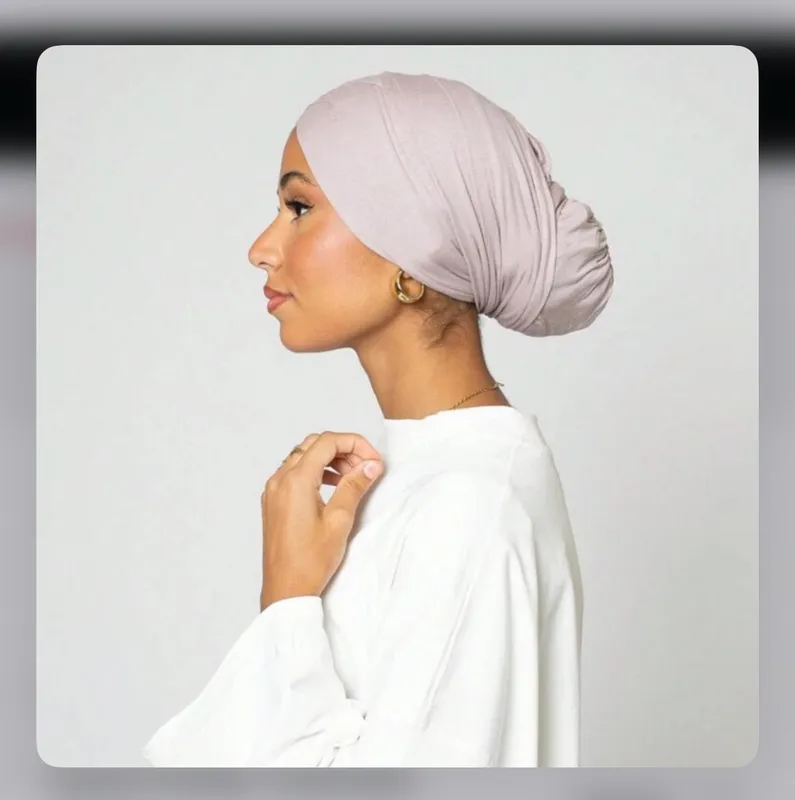 Soft Jersey Stretch Turban Scarf – Lightweight & Breathable Hijab