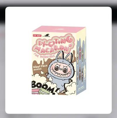 THE MONSTERS | LABUBU Exciting Macaron | Plush Pendant Blind Box High Copy