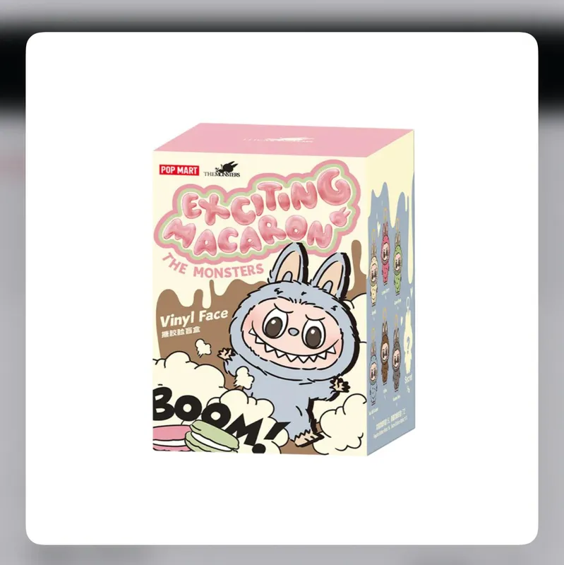 THE MONSTERS | LABUBU Exciting Macaron | Plush Pendant Blind Box High Copy