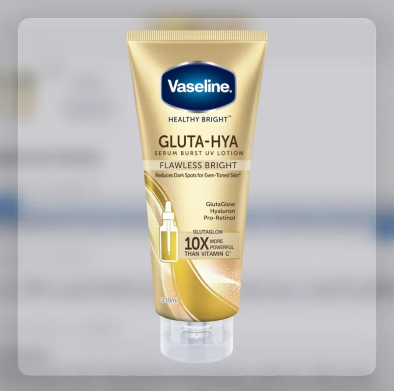 Vaseline® Gluta-Hya Serum Burst Lotion Flawless Bright 330 ml
