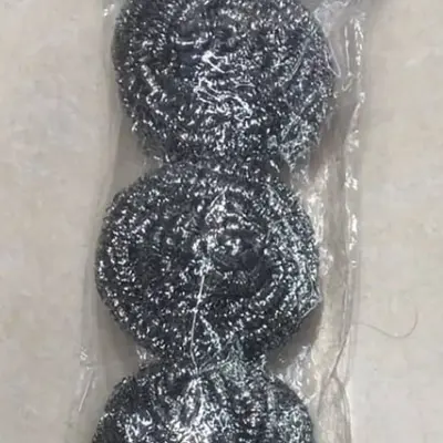 3pcs Stainless Steel Scrubber Scour Pad