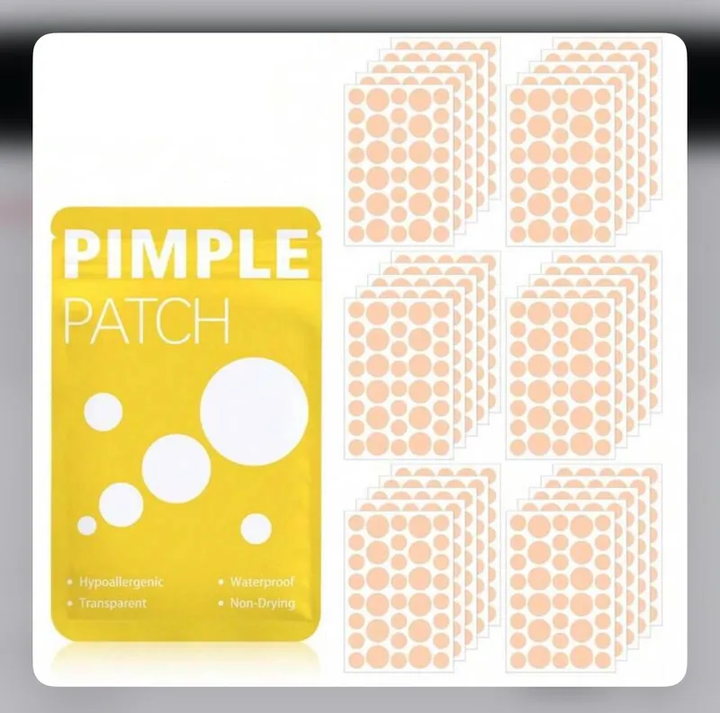 Acne Cover Patch, 1440 pcs color skin Facial Waterproof And Breathable Acne Cover Patch.
