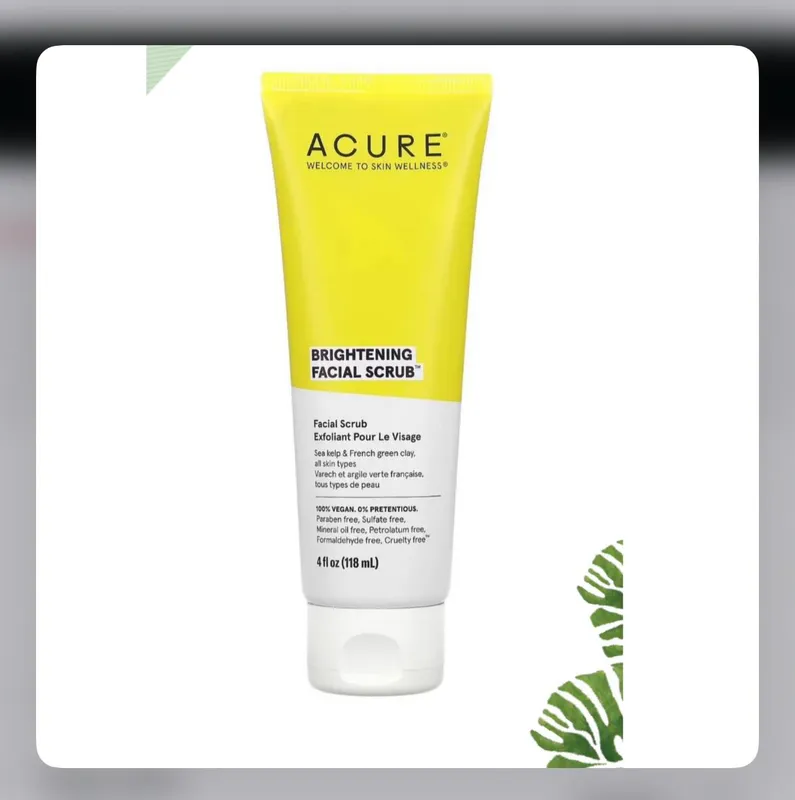 Acure Brightening Facial Scrub - 118ml