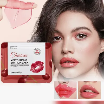 Cherry Moisturizing Soft Lip Mask.