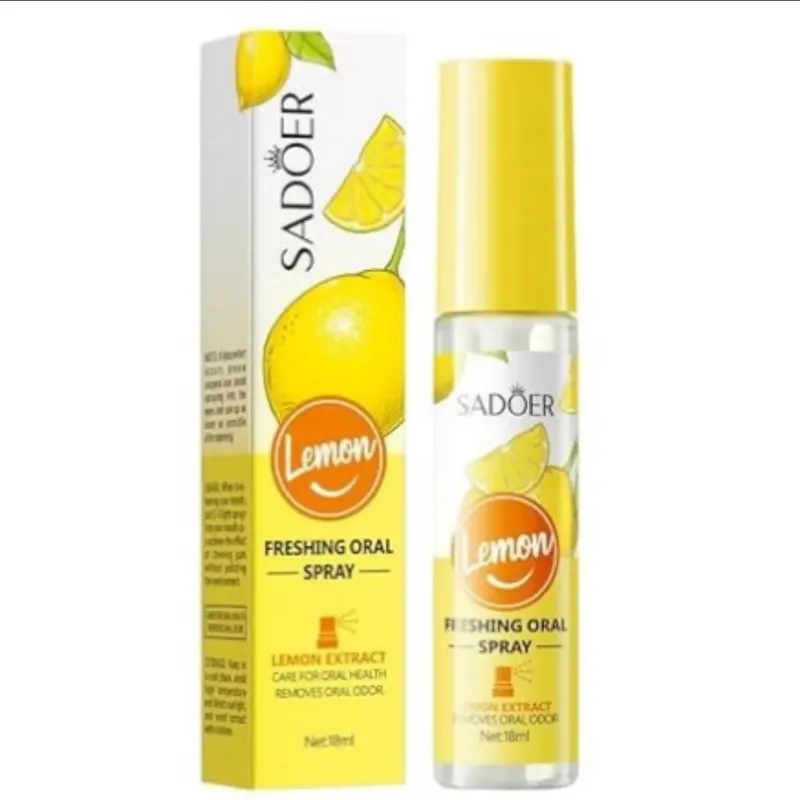 Freshner Oral Spray - Sadoer Lemon Mouthspray 18MLw