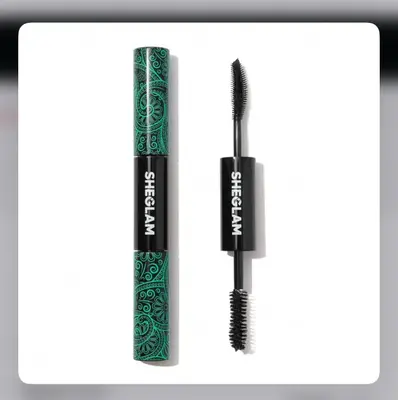 SHEGLAM All-In-One 2-in-1 Mascara – Dual-Ended Volume & Length – Black Color