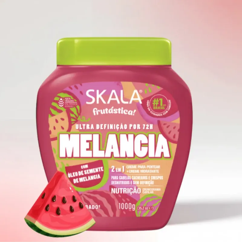 Skala Melancia Hair Treatment Conditioning Cream , Frutastica , 1000G