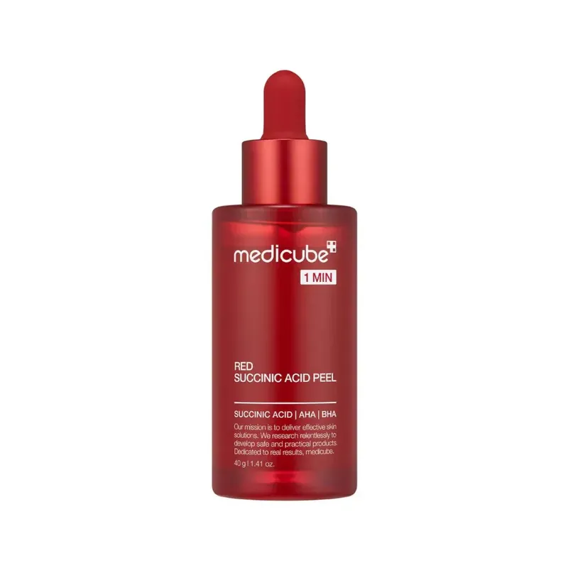 Medicube Red Succinic Acid Peel – 1 MIN Exfoliating Treatment