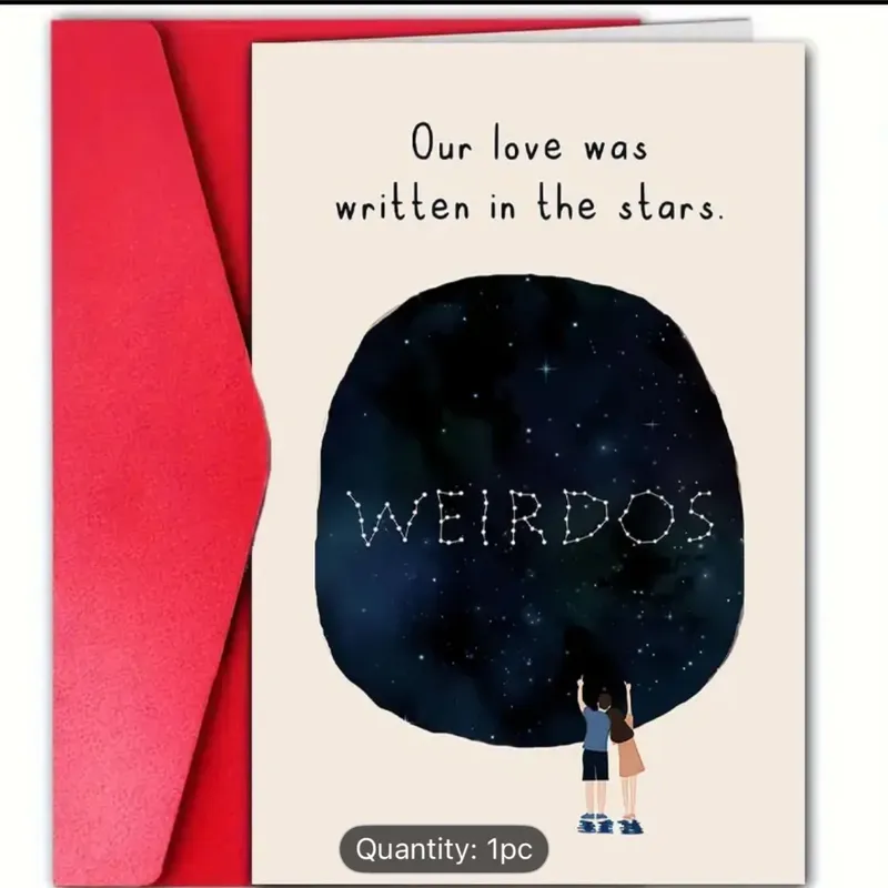 Dark Humor Love Card Weirdos