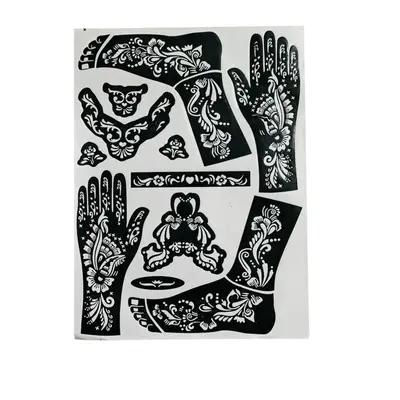 Eid Henna Sticker Hands & Feet