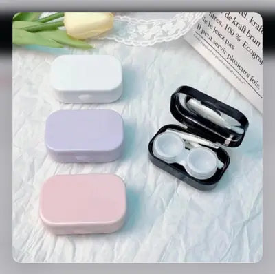Simple Mini Portable Contact Lens Case