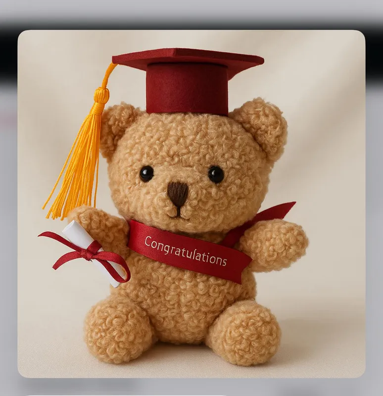 Small Graduation Bear