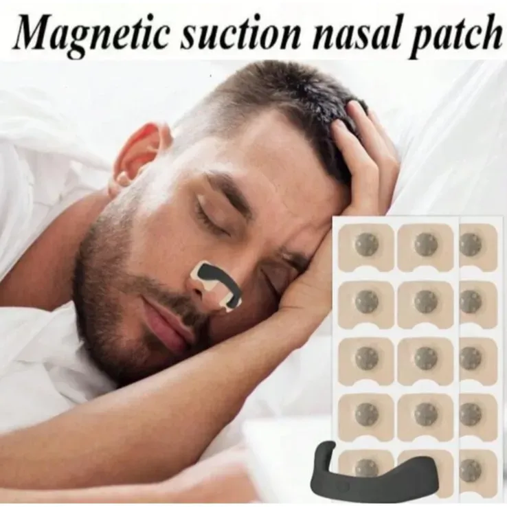 Anti Snoring Patches Magnetic Nose Strip 30PC