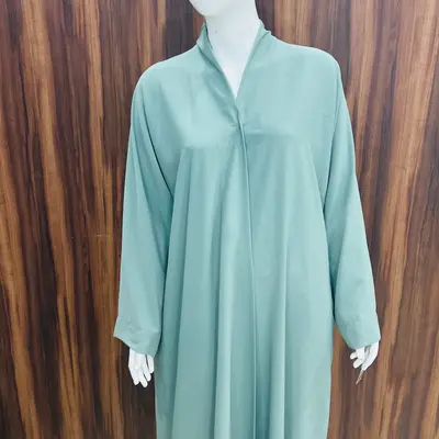 Open Abaya - 1583 - Green