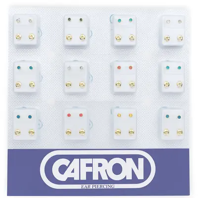 Medical Earrings – Cafron, Random Colours