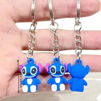 1 pc Disney stitch keychain.