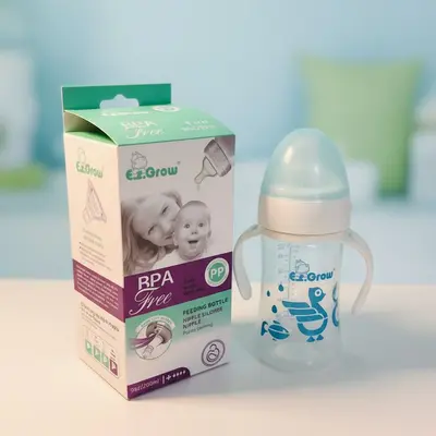 Baby milk feeding bottle, E.z. grow bottle 360ml BPA free