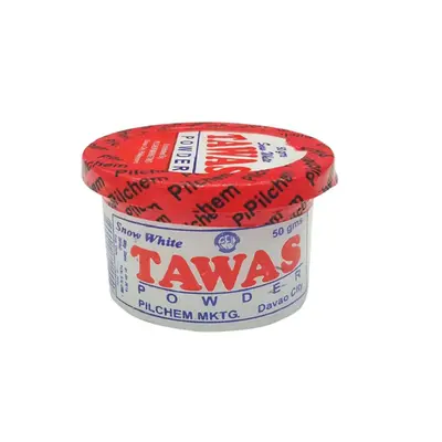 Tawas powder Snow White, red 50 g