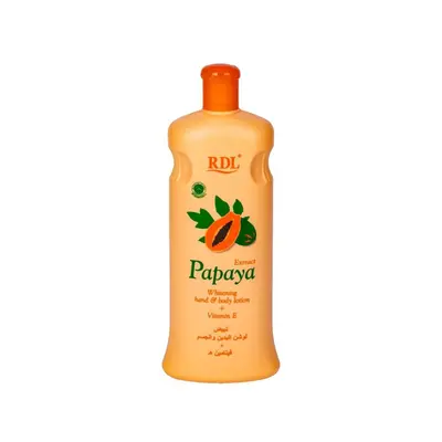 Papaya whitening hand & body loction 600 ml