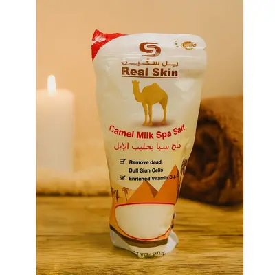 Real Skin Camel milk spa salt 330g