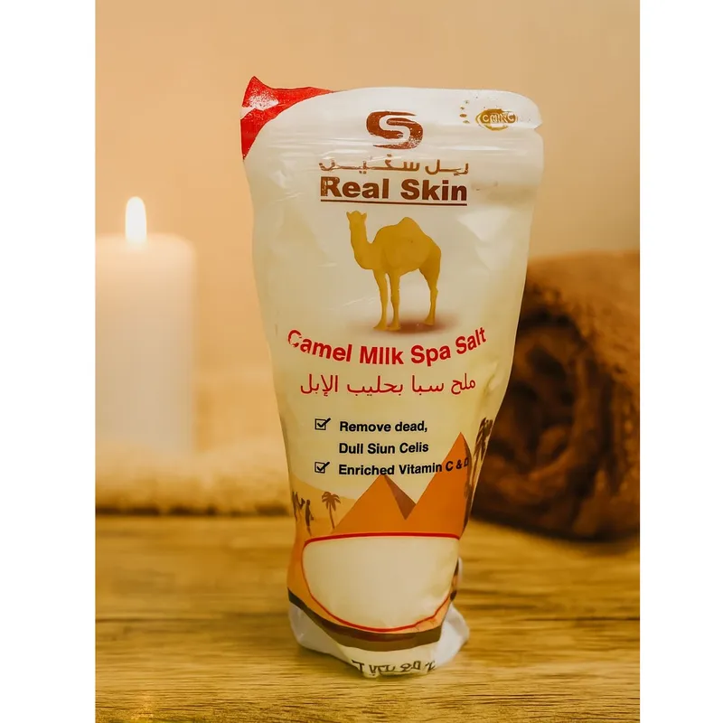 Real Skin Camel milk spa salt 330g