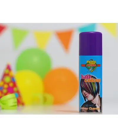 Temporary hair color party spray 125 ml - purple