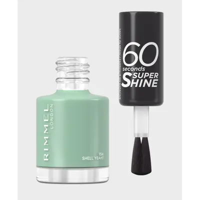 Rimmel London 60 seconds super shine nail polish - 154 shell yeah!! - 8ml