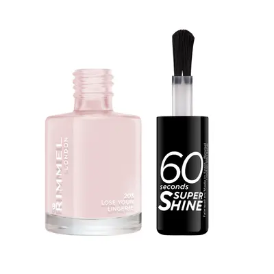 Rimmel London 60 seconds super shine nail polish - 203 lose your lingerie - 8ml