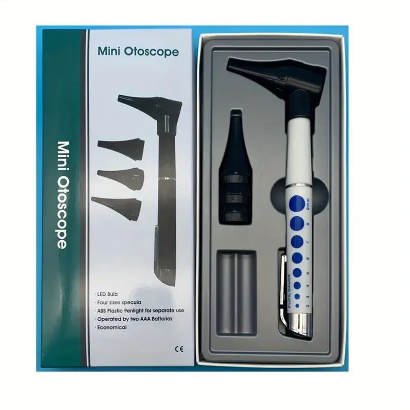 Otoscope kit , ear inspection mirror pen light