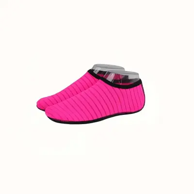 Non slip water shoes for beach & swimming pools fit for size 37-39 - pink