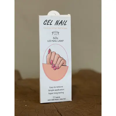 Nail gel warps 1x22 pcs