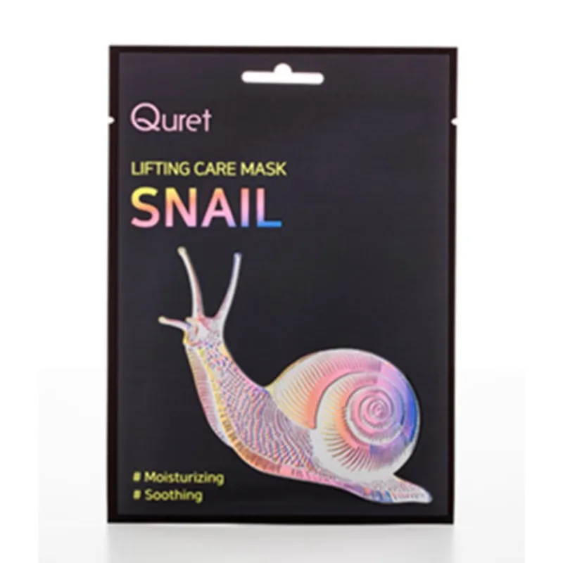 Korean lifting care face mask Quret - Snail - 1 pcx 25g