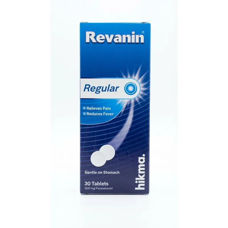 Revanin Regular Paracetamol 500 mg Tablets