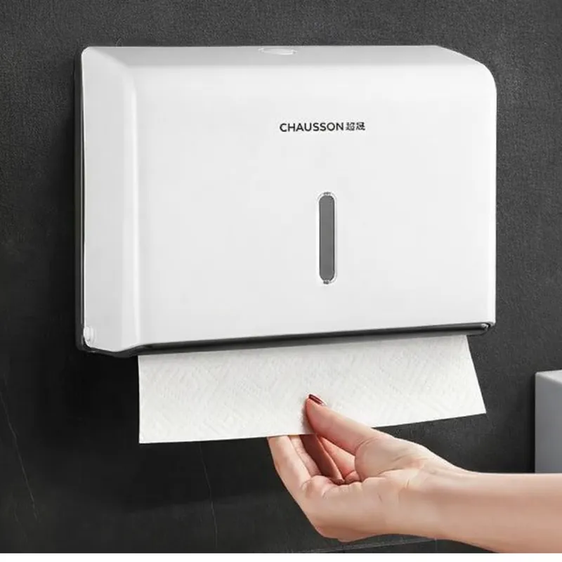 Elegant wall-mounted tissue dispenser – practical design for kitchens and bathrooms