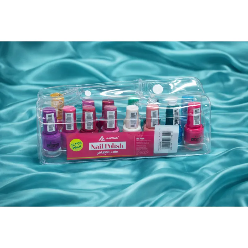 Complete Nail Polish Set – 12 Trendy Colors with a Luxurious Shine