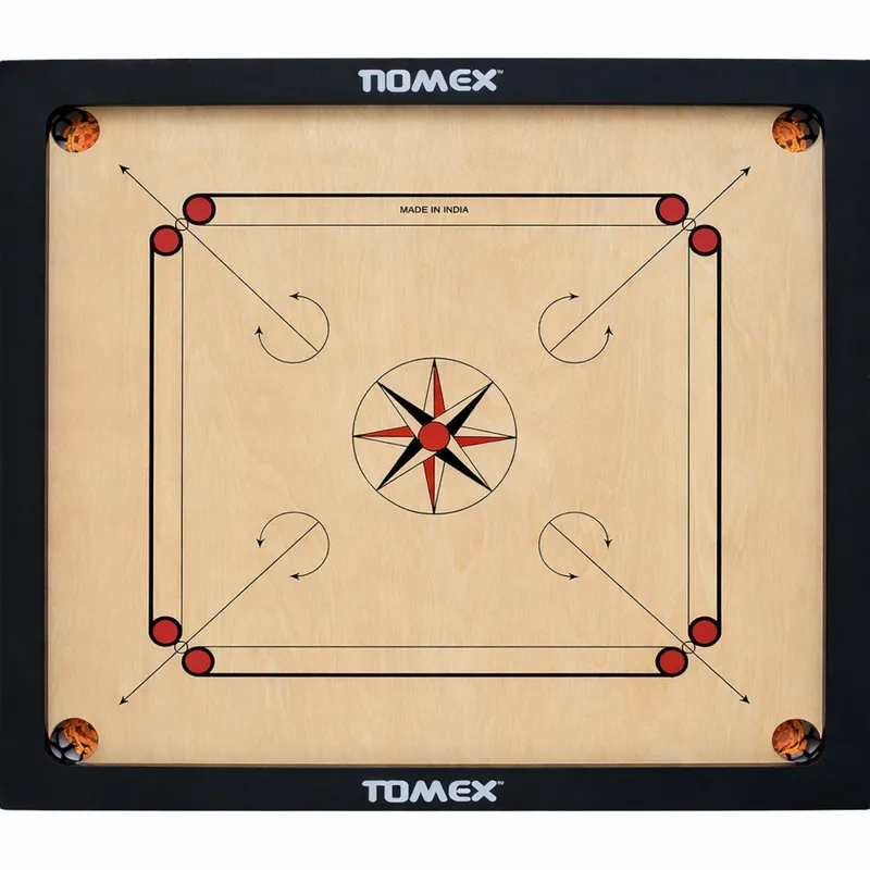 Professional Wooden Carrom Board – Premium Design & Smooth Play medium size