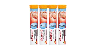 Vitamin C Effervescent 240mg Immune Support Antioxidant Healthy Skin Supplement