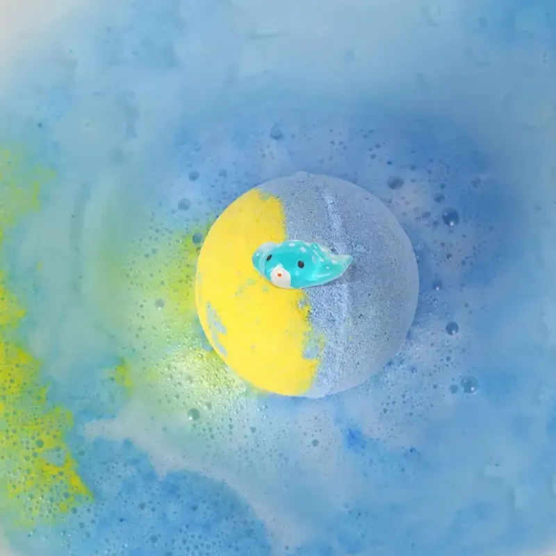 Colorful Bath Bomb with Surprise Toy – 1 Piece