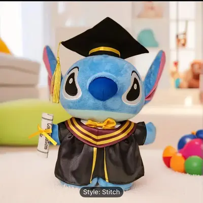 Graduation Stitch Plush Toy