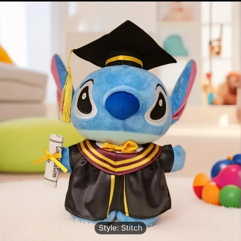 Graduation Stitch Plush Toy