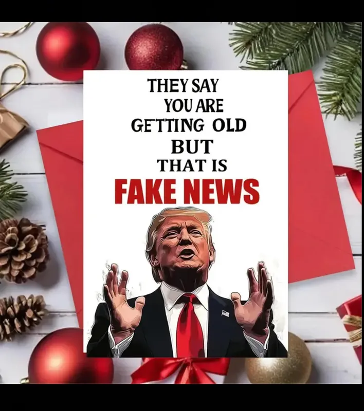 Funny Trump Style Birthday Greeting Card