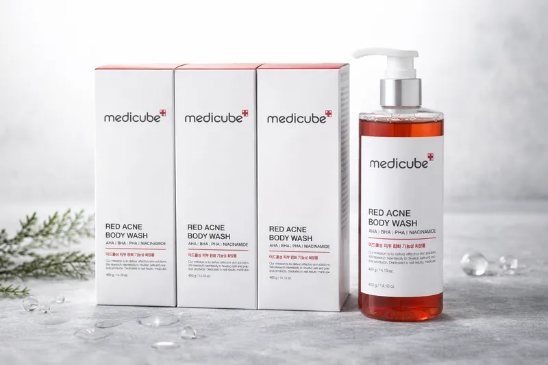 Medicube Red Acne Body Wash for Acne Prone Skin 400 g